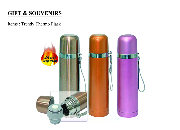 JB Silkscreen Printing Trendy Thermo Flask