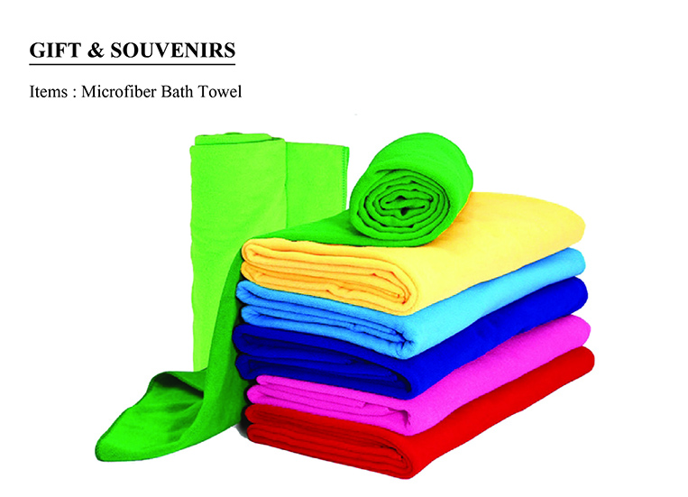JB Silkscreen Printing Microfiber Bath Towel